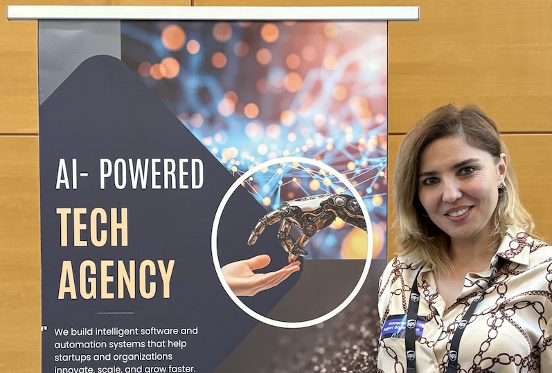 AnyCognition booth at Startup Canada Tour 2025